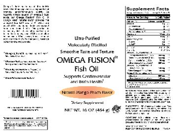 VitaCeutical Labs Omega Fusion Fish Oil Natural Mango-Peach flavor - supplement