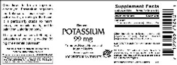 Vitamer Laboratories Potassium 99 mg - supplement