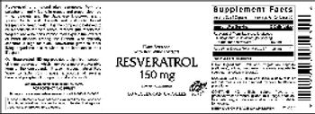 VitaCeutical Labs Resveratrol 150 mg - supplement