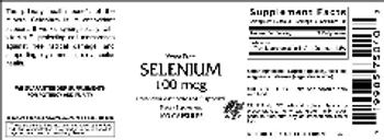 Vitamer Laboratories Selenium 100 mcg - supplement
