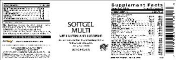 VitaCeutical Labs Softgel Multi - supplement