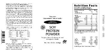 VitaCeutical Labs Soy Protein Powder Unsweetened Natural Vanilla - supplement