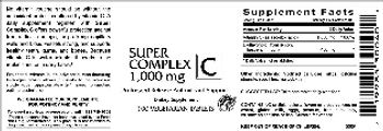 VitaCeutical Labs Super Complex C 1,000 mg - supplement