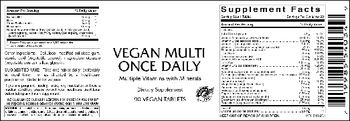 VitaCeutical Labs Vegan Multi Once Daily - supplement