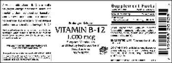 VitaCeutical Labs Vitamin B-12 1,000 mcg - supplement