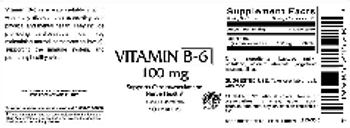 VitaCeutical Labs Vitamin B-6 100 mg - supplement