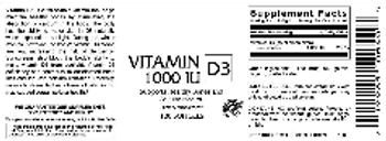 VitaCeutical Labs Vitamin D3 1000 IU - supplement