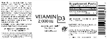 Vitamer Laboratories Vitamin D3 2,000 IU - supplement