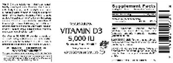 Vitamer Laboratories Vitamin D3 5,000 IU - supplement