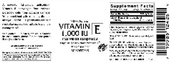 Vitamer Laboratories Vitamin E 1,000 IU Plus Mixed Tocopherols - supplement