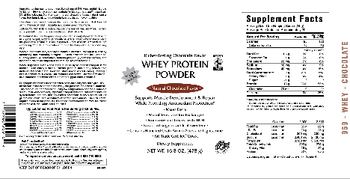 VitaCeutical Labs Whey Protein Powder Natural Chocolate Flavor - supplement