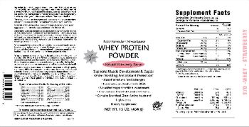 VitaCeutical Labs Whey Protein Powder Natural Strawberry Flavor - supplement