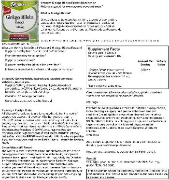 Vitacost Ginkgo Biloba Extract - herbal supplement