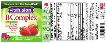 Vitafusion B Complex Natural Strawberry Flavor - supplement