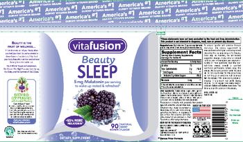 Vitafusion Beauty Sleep Natural Berry Flavor - supplement
