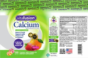 Vitafusion Calcium 500 mg - supplement