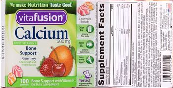 Vitafusion Calcium 500 mg - supplement