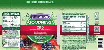 Vitafusion CBD Mixed Berry - supplement