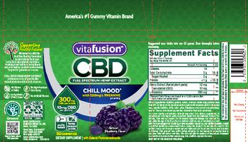 Vitafusion CBD Natural BlackBerry Flavor - supplement