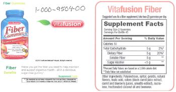 Vitafusion Fiber Gummies - fiber supplement