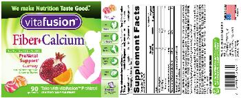 Vitafusion Fiber+Calcium - supplement