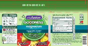 Vitafusion GOODNESS Magnesium Tropical Citrus - supplement