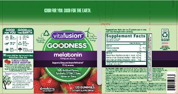 Vitafusion Melatonin 10 mg Strawberry - supplement