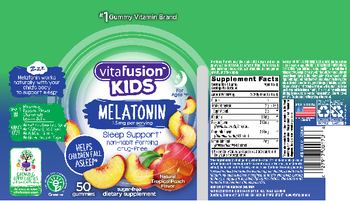 Vitafusion Melatonin Natural Tropical Peach Flavor - supplement
