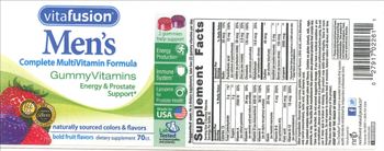 Vitafusion Men's Complete MultiVitamin Formula - supplement