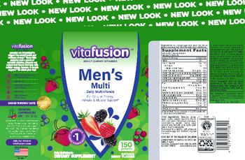 Vitafusion Men's Multi Natural Berry Flavors - supplement