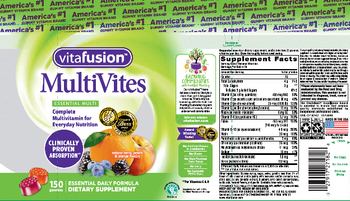 Vitafusion MultiVites - supplement