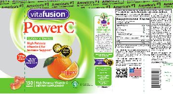 Vitafusion Power C Natural Orange Flavor - supplement