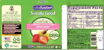 Vitafusion Prenatal Natural Strawberry Lemon Flavor - supplement