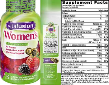 Vitafusion Women's - supplement