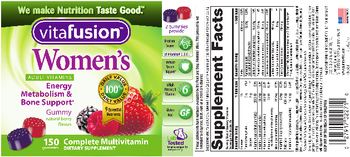 Vitafusion Women's Adult Vitamins Natural Berry Flavors - supplement