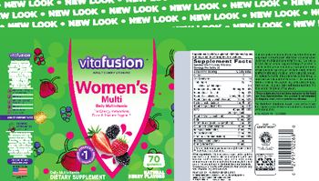 Vitafusion Women's Multi Natural Berry Flavors - supplement