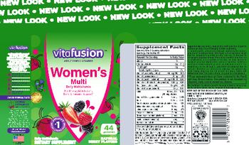 Vitafusion Women's Multi Natural Berry Flavors - supplement