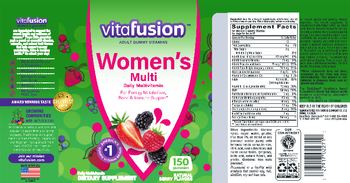 Vitafusion Women's Multi Natural Berry Flavors - supplement