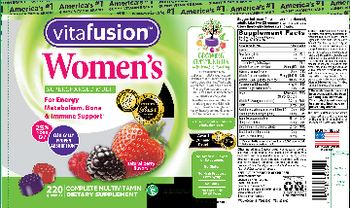 Vitafusion Women's - supplement