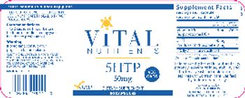 Vital Nutrients 5HTP 50 mg - supplement
