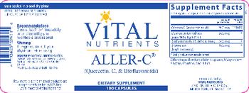 Vital Nutrients Aller-C - supplement