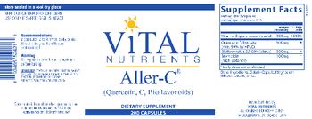 Vital Nutrients Aller-C - supplement