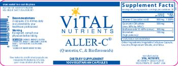 Vital Nutrients Aller-C - supplement