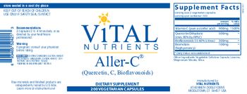 Vital Nutrients Aller-C - supplement