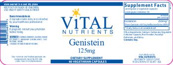 Vital Nutrients Genistein 125 mg - supplement