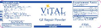 Vital Nutrients GI Repair Powder - supplement