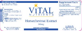 Vital Nutrients Horsechestnut Extract 300 mg - supplement