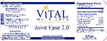 Vital Nutrients Joint Ease 2.0 - supplement