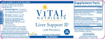 Vital Nutrients Liver Support II - supplement