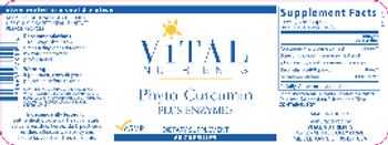 Vital Nutrients Phyto-Curcumin plus Enzymes - supplement